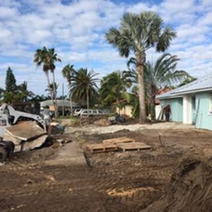 Demo of concrete driveway